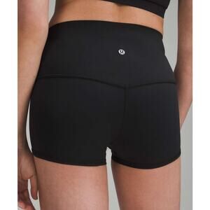 0131/0132/0133 NWT Lululemon Align High-Rise Short 2" Black Sz 2